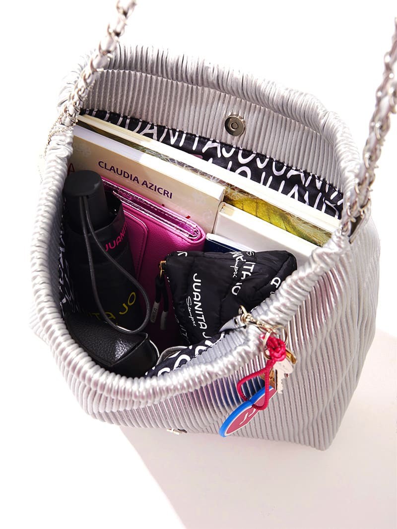 Bolso Elara Plateado