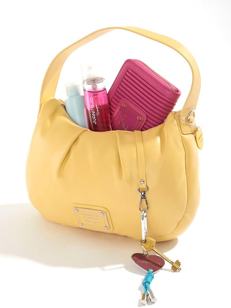 Cartera Baguette Amarilla Grande Brigid