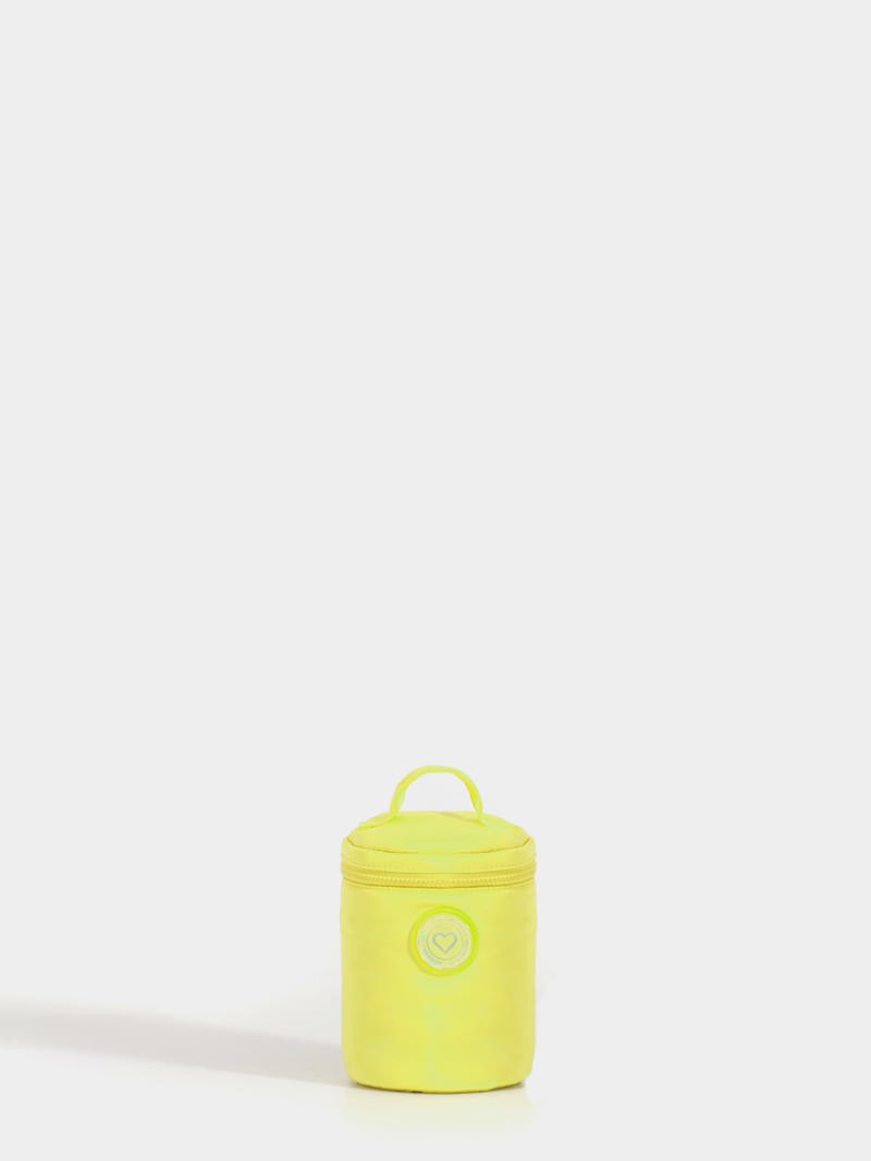 Neceser Cilindrico Porta Brochas Amarillo