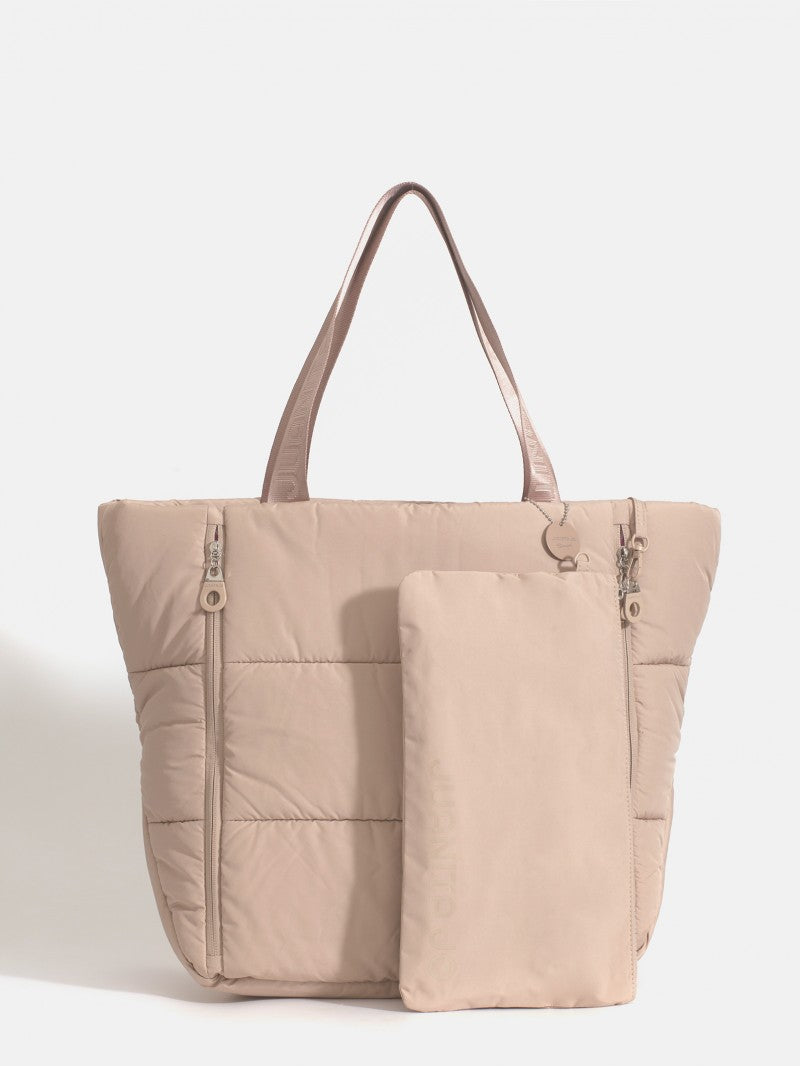 Cartera Puffer Visón Caro