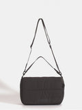Bandolera Negra Puffer Caro
