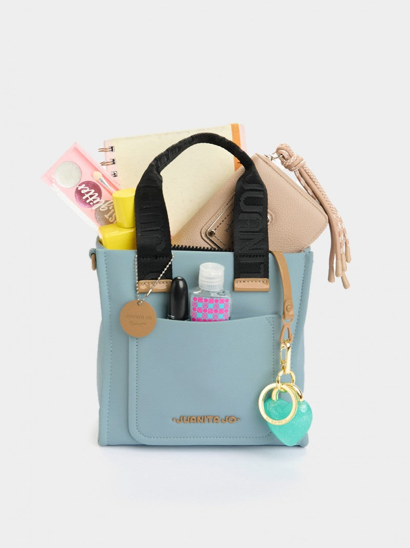 Cartera Celeste Chica Helena