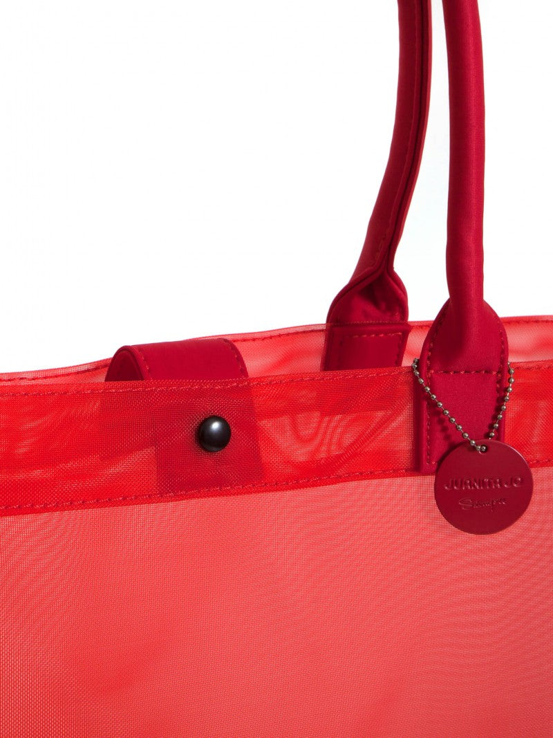 Bolso De Playa Rojo Nissi