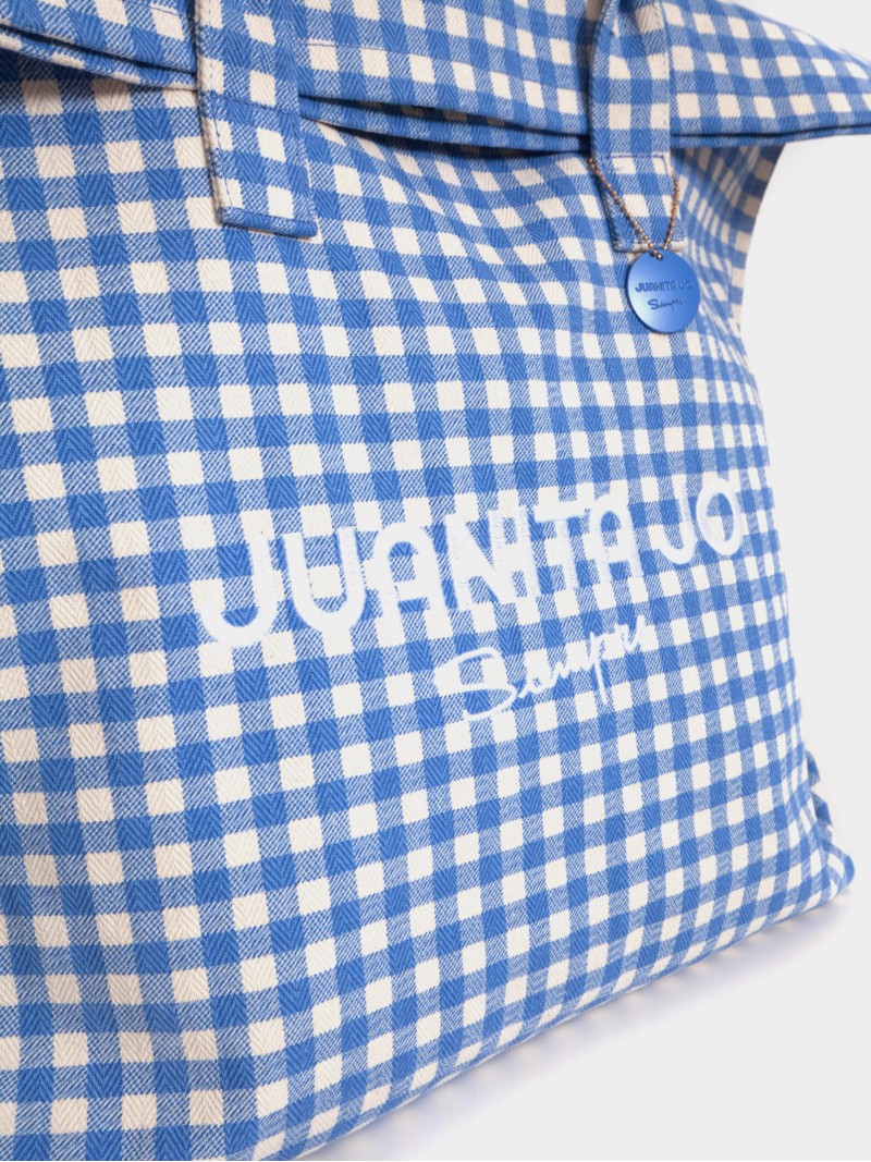 Bolso De Playa Grande Azul Amalfi