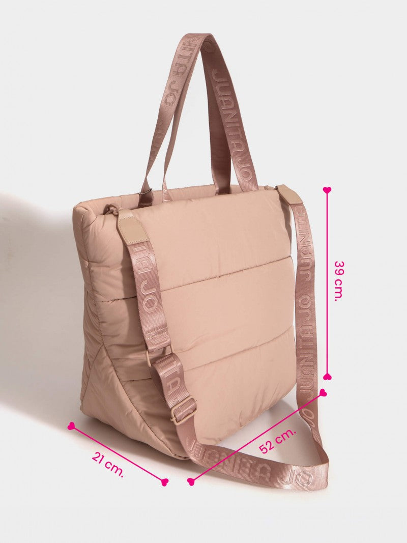 Cartera Puffer Visón Caro