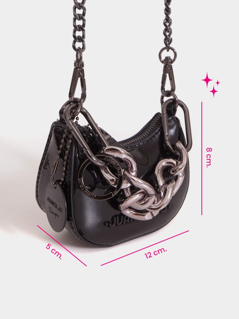 Lipstick Bag Negra Sasha