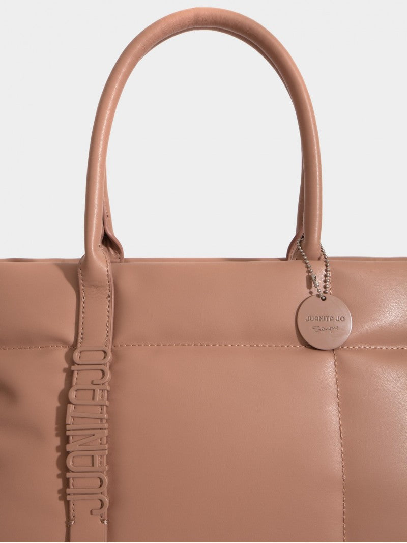 Cartera Mediana Visón Puffer
