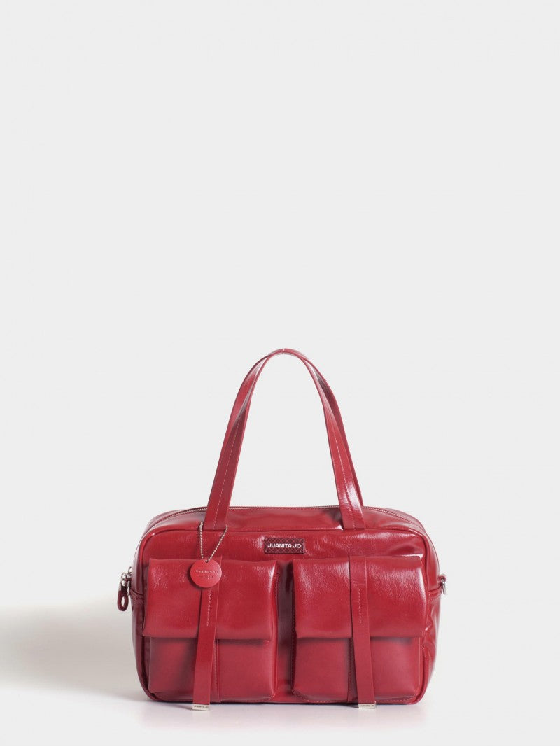 Cartera Grande Roja Roxie