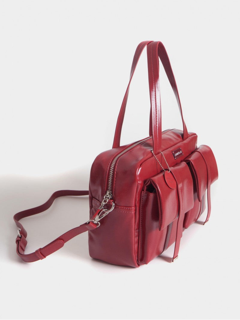 Cartera Grande Roja Roxie