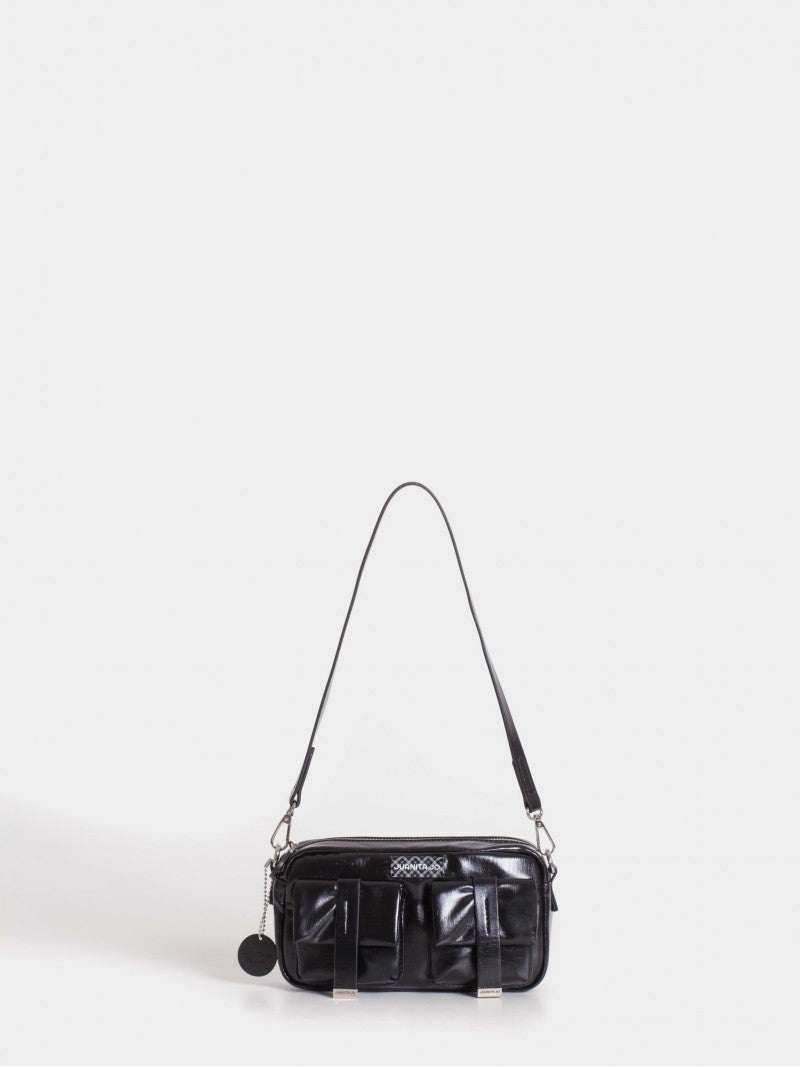 Cartera Bandolera Negra Roxie