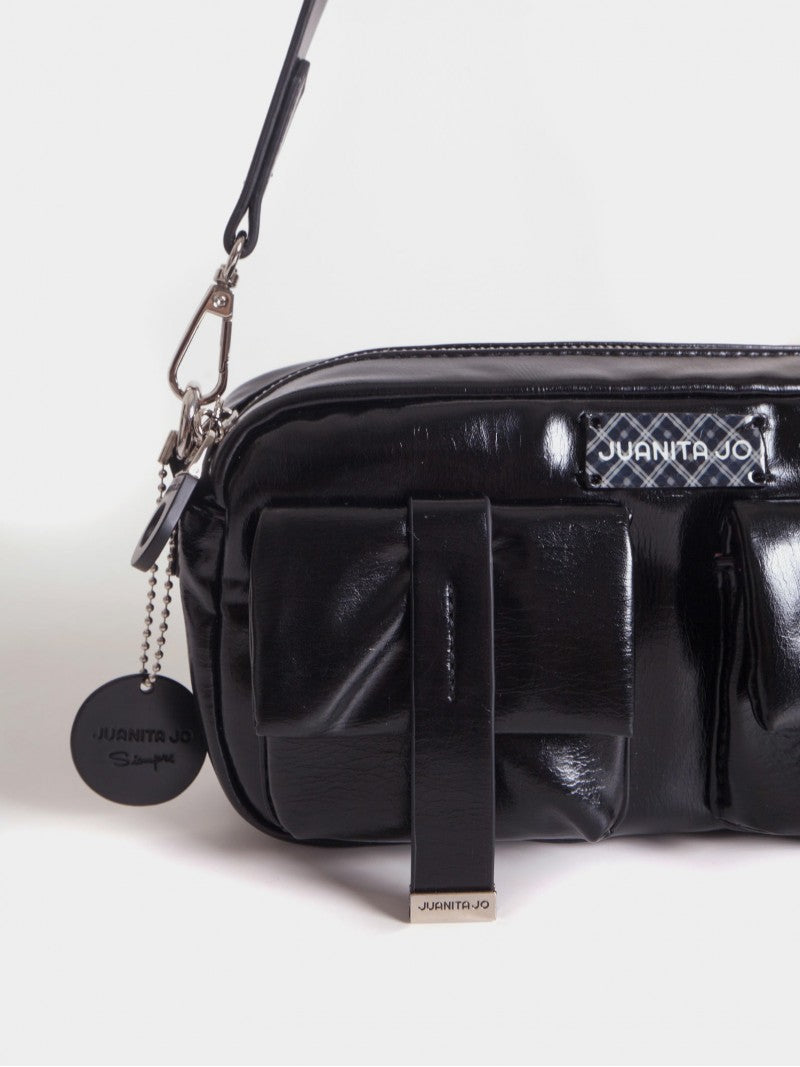 Cartera Bandolera Negra Roxie