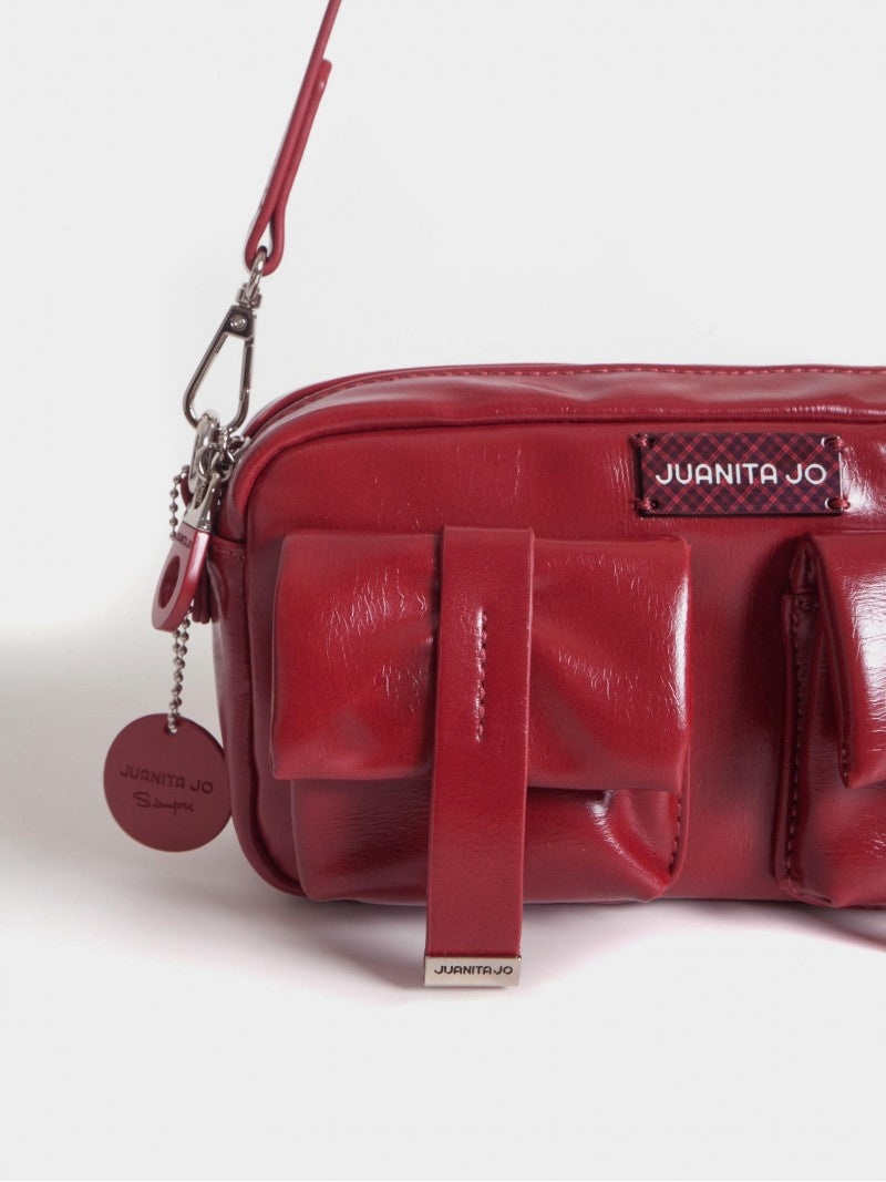 Cartera Bandolera Roja Roxie