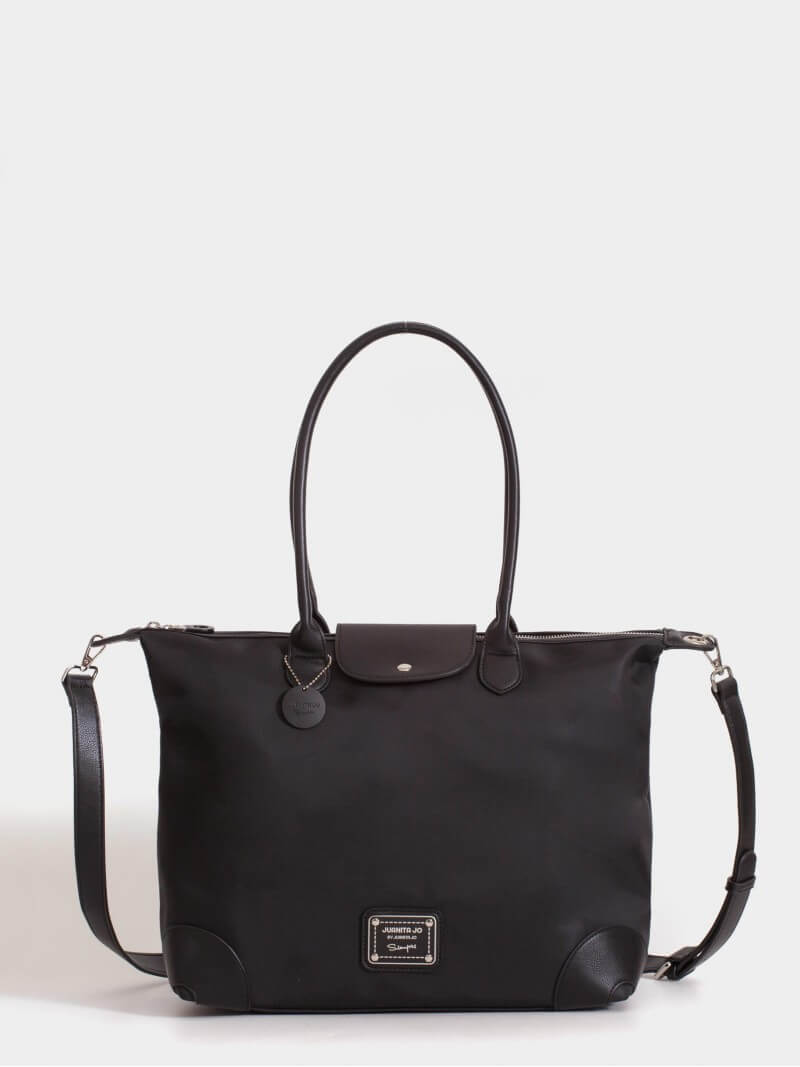 Cartera Negra Tipo Maletín Porta Notebook 14" Mara