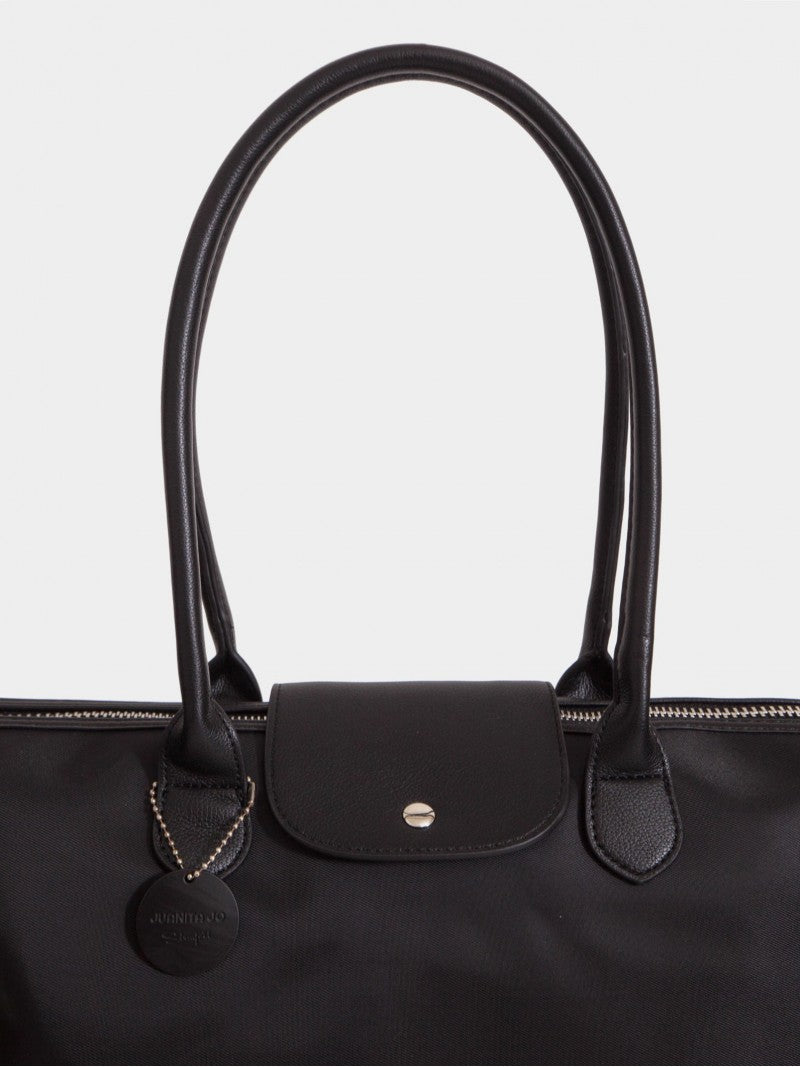 Cartera Negra Tipo Maletín Porta Notebook 14" Mara