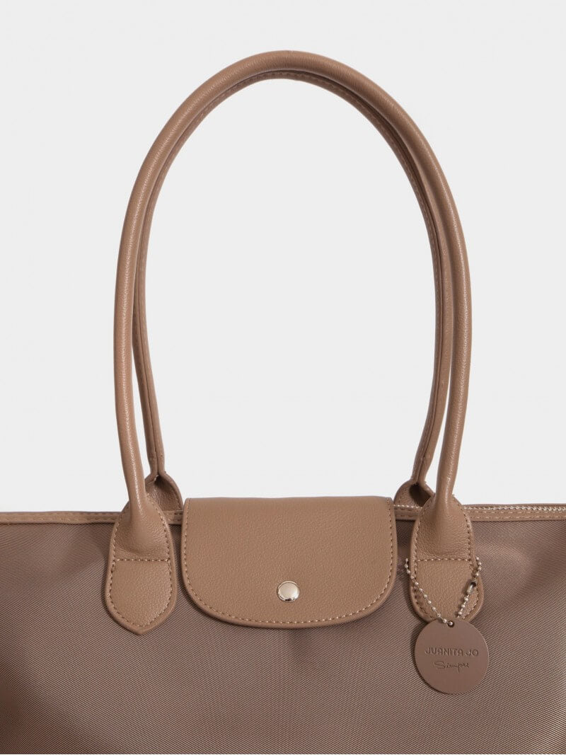 Cartera Tipo Maletín Porta Notebook 14" Visón Mara