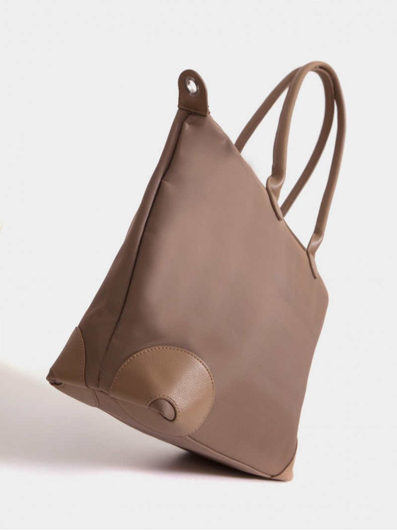 Cartera Tipo Maletín Porta Notebook 14" Visón Mara