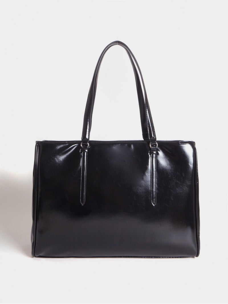 Cartera Porta Notebook Negra Worky Pro