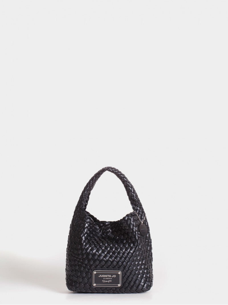 Cartera Negra Chica Lazo