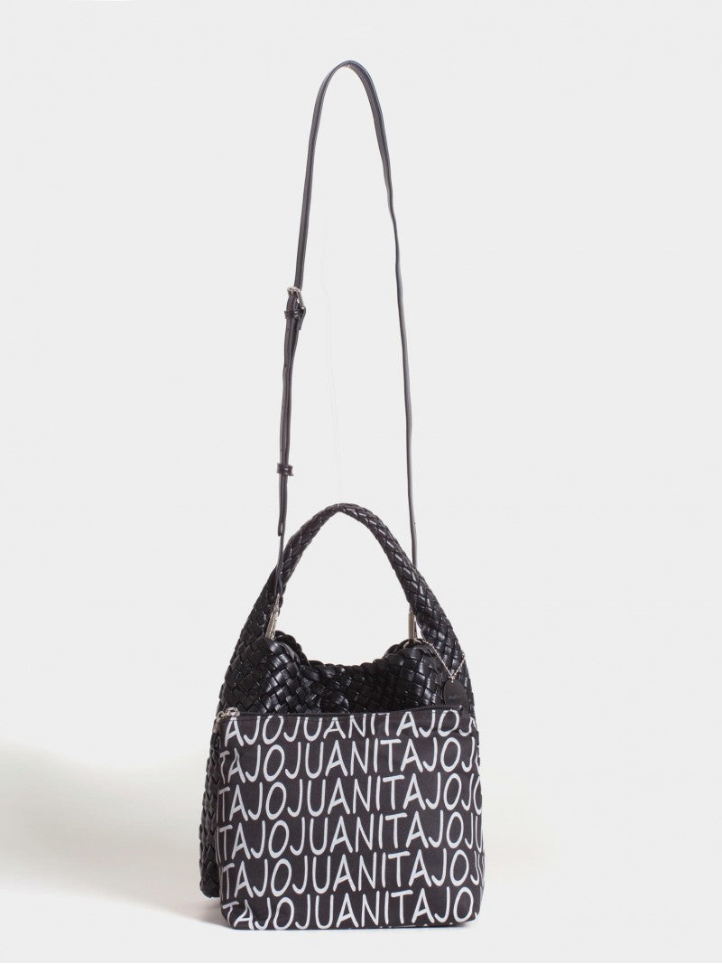Cartera Negra Chica Lazo