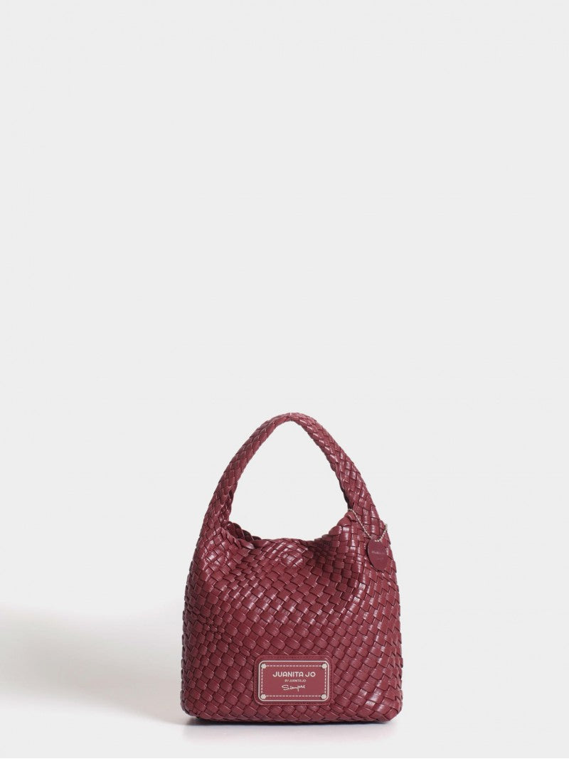 Cartera Bordó Chica Lazo