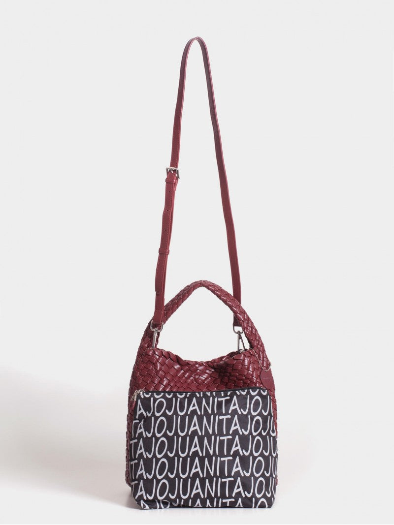 Cartera Bordó Chica Lazo