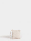 Pouch Cuadrado Crema Lazo