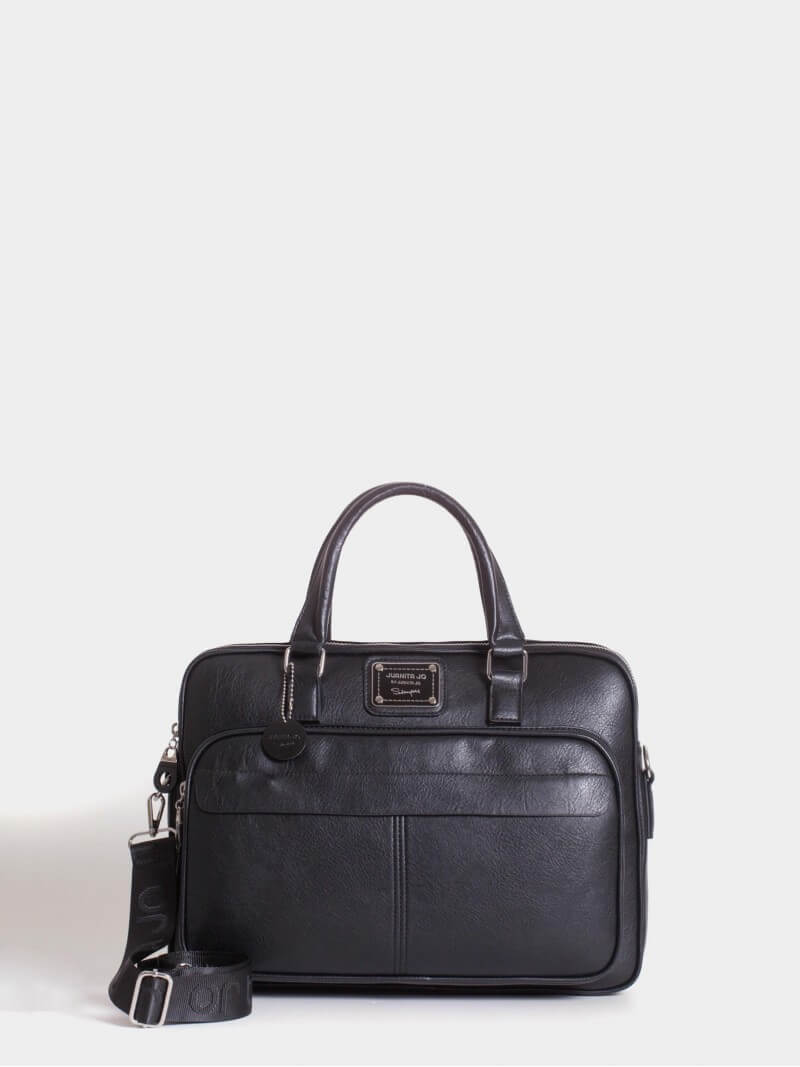 Maletín Porta Notebook Negro Boss Slim