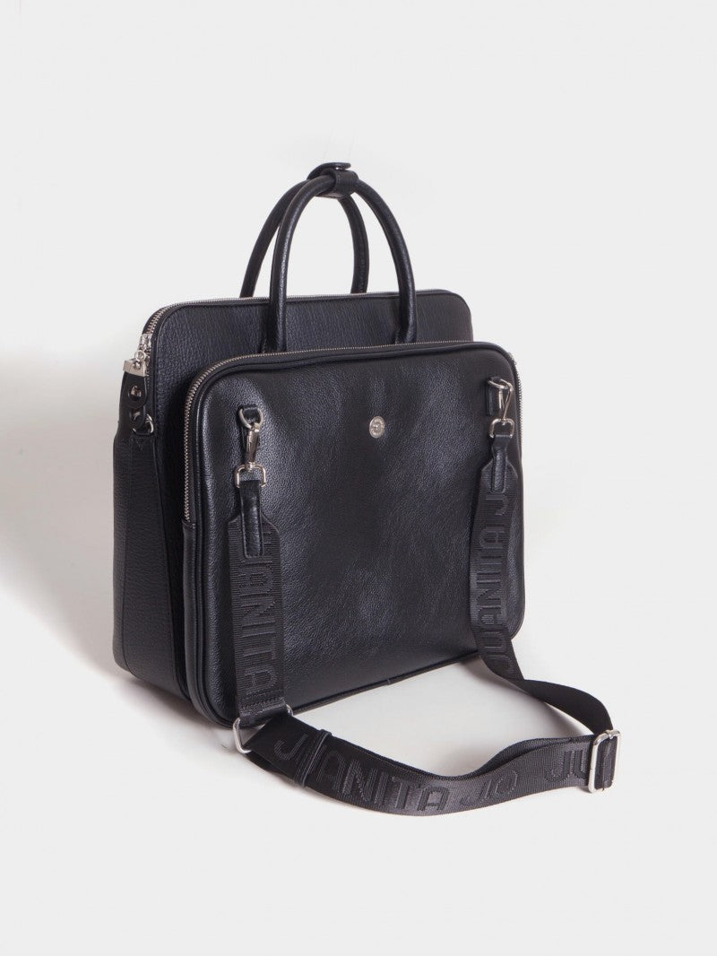 Maletín Porta Notebook Negro Boss