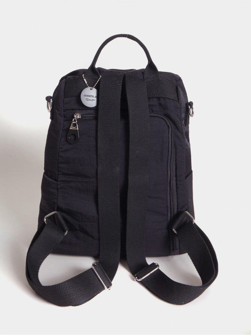 Mochila Negra Antirrobo Paz