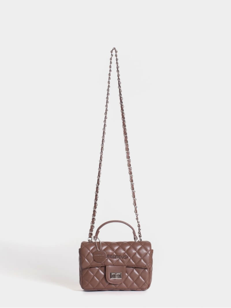 Cartera Minibag Marrón Mile
