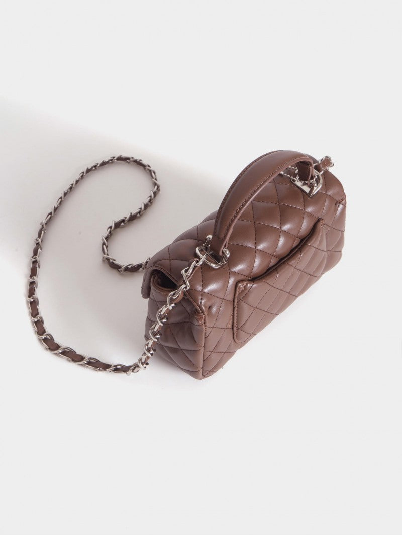 Cartera Minibag Marrón Mile
