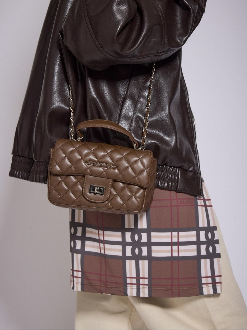 Cartera Minibag Marrón Mile