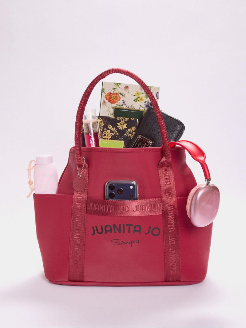 Cartera Grande Roja Fio