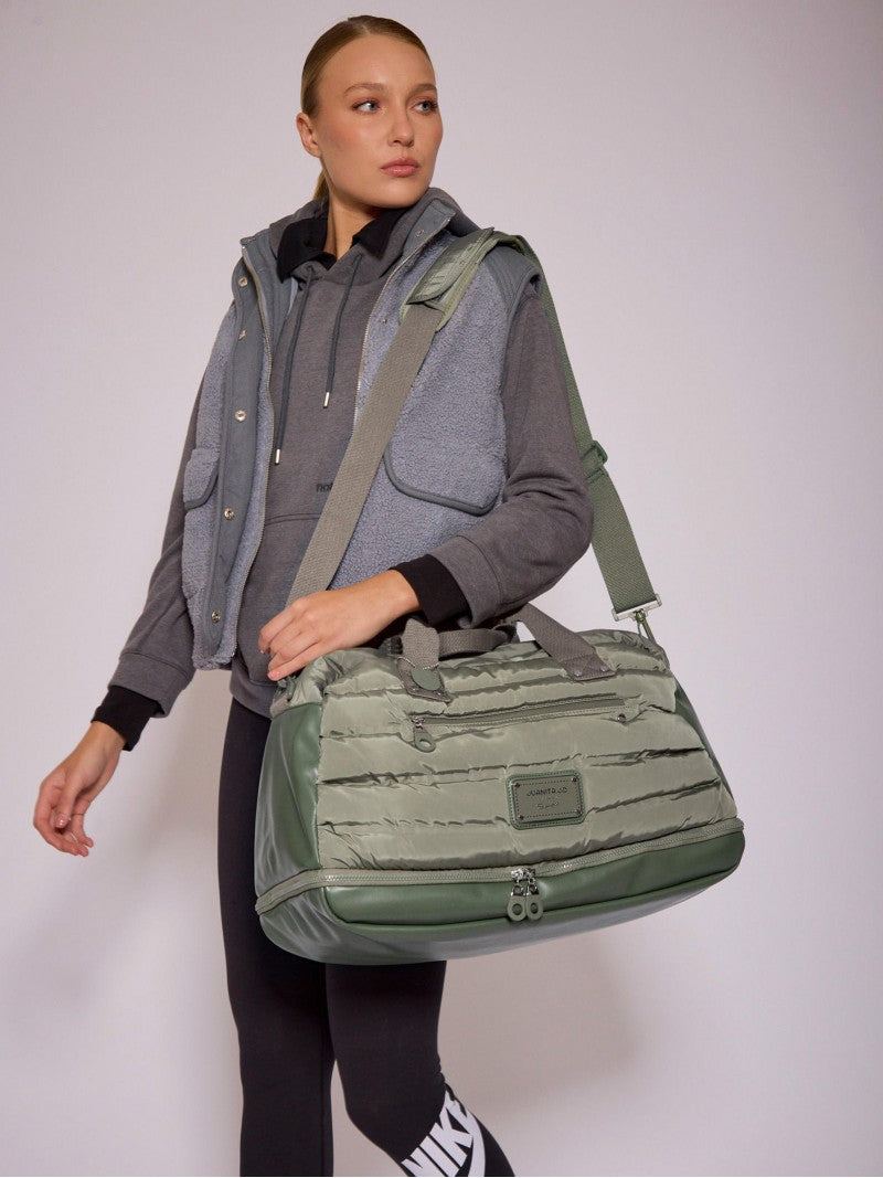 Bolso Verde Grande Para Gym O Viaje Move