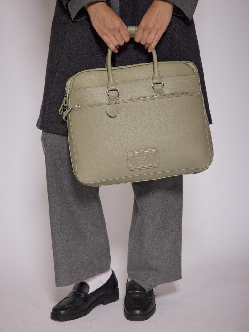 Maletín Porta Notebook Verde Boss