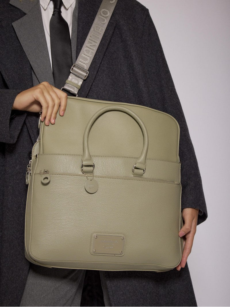 Maletín Porta Notebook Verde Boss
