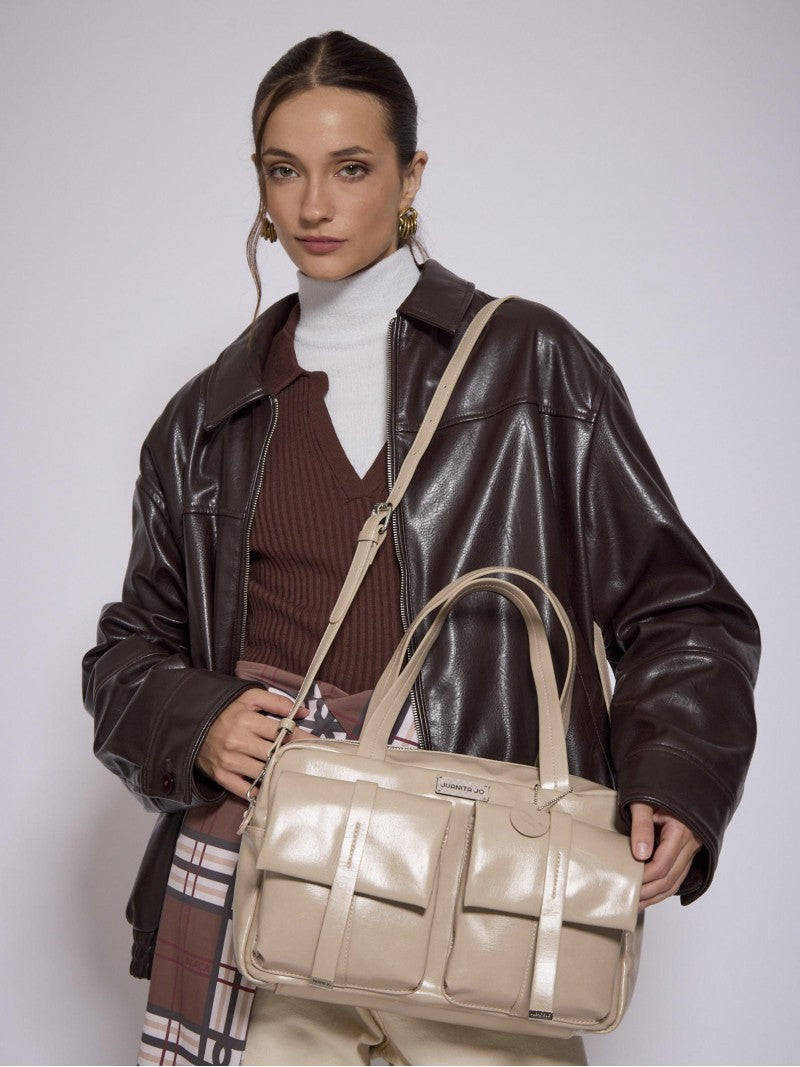 Cartera Grande Visón Roxie