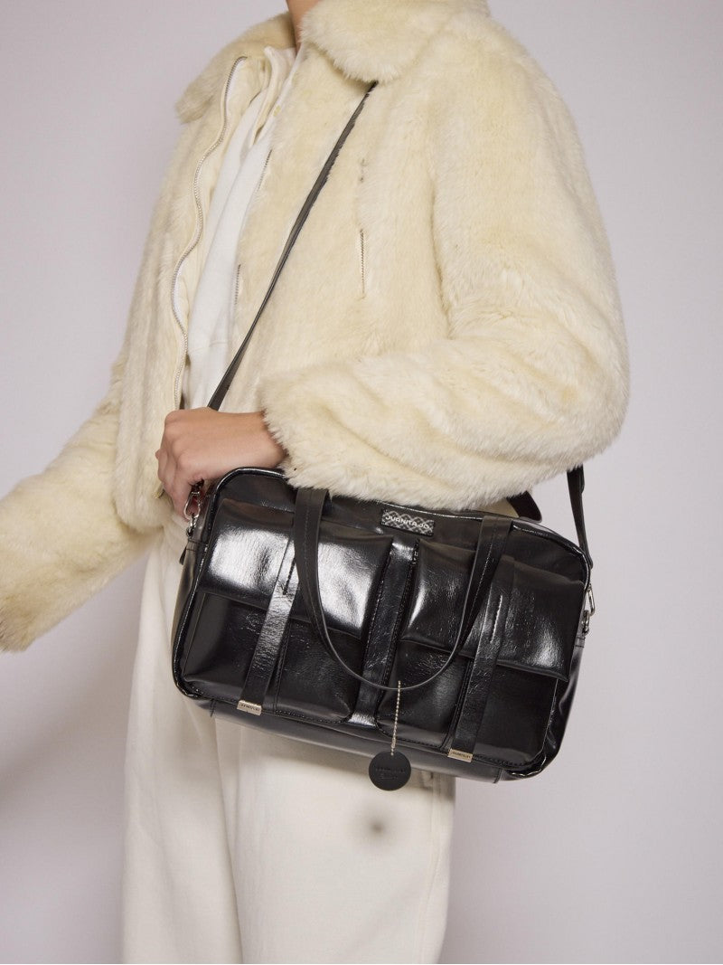 Cartera Negra Grande Roxie