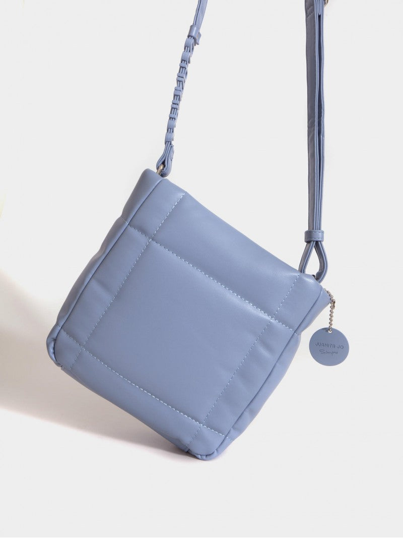 Bandolera Celeste Puffer