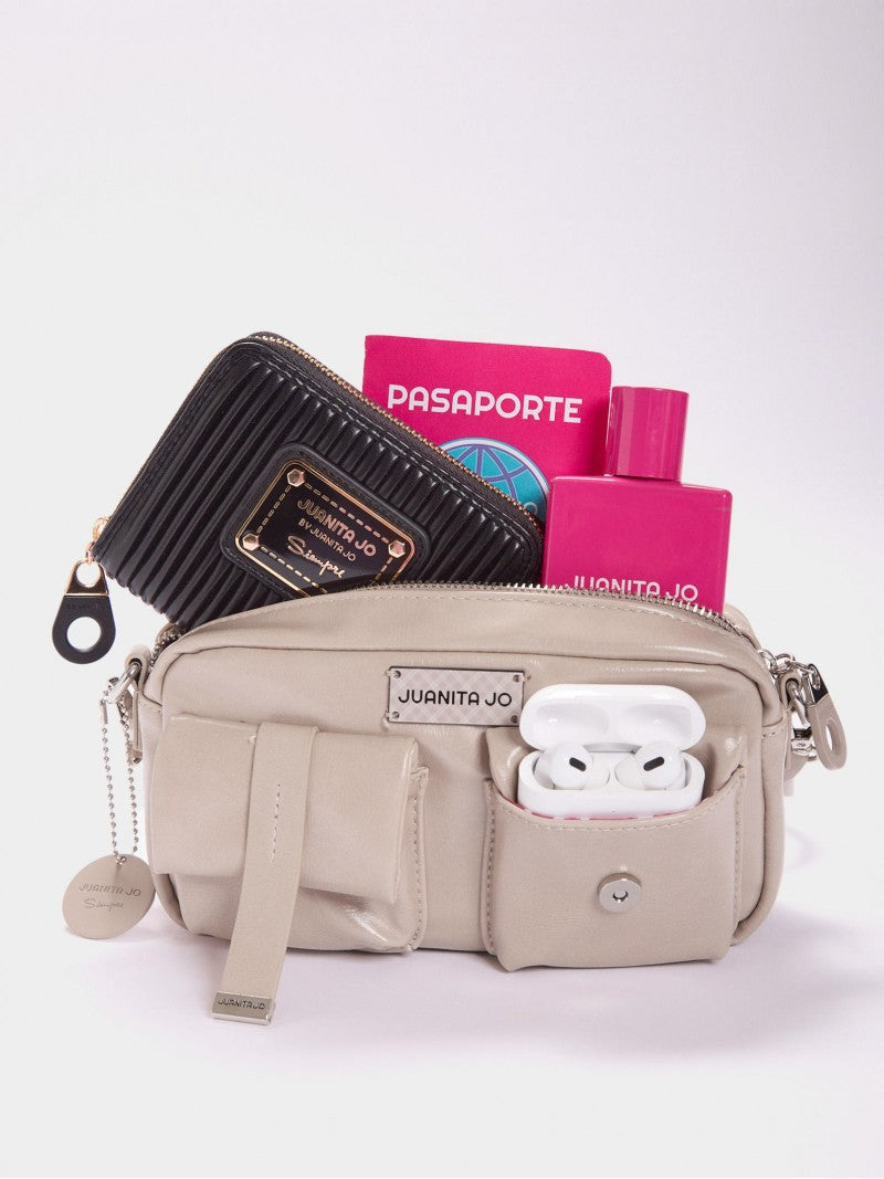 Cartera Bandolera Visón Roxie