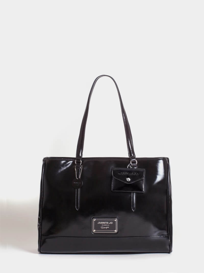 Cartera Porta Notebook Negra Worky Pro