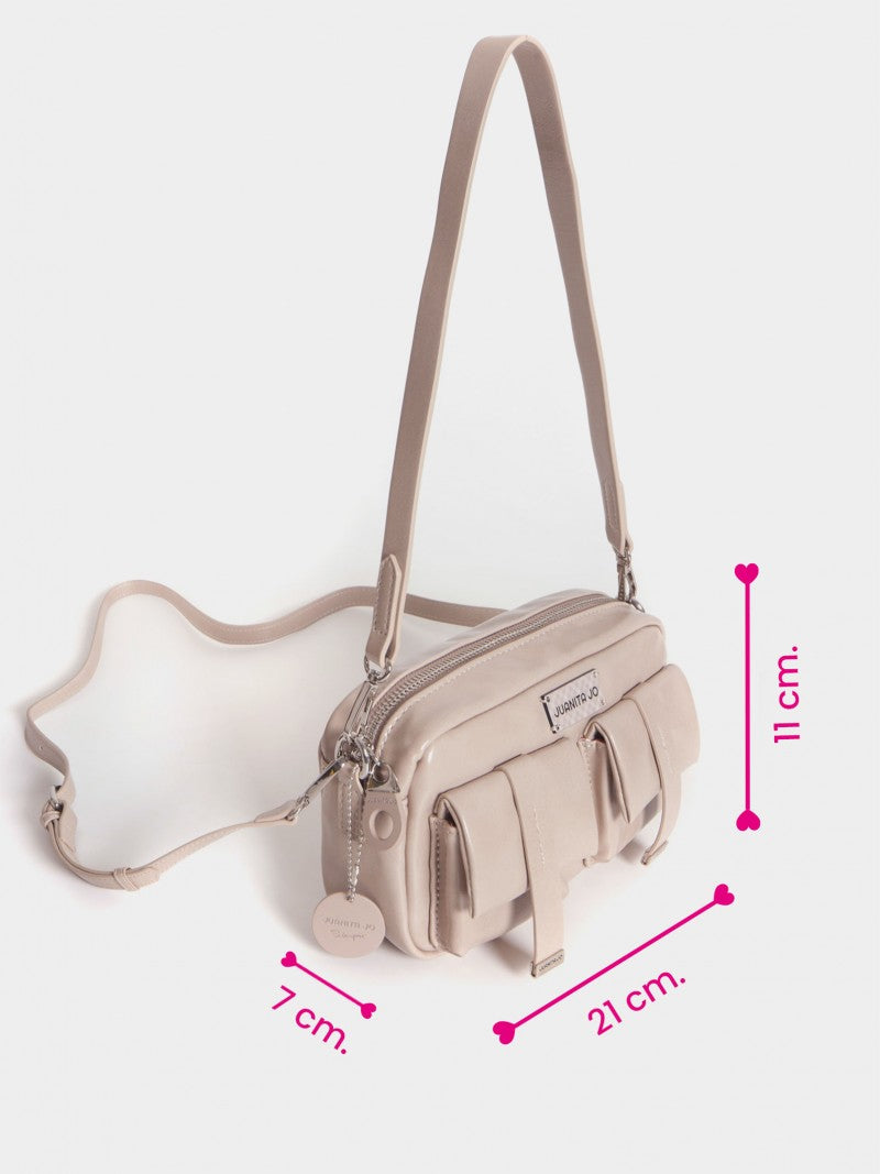 Cartera Bandolera Visón Roxie