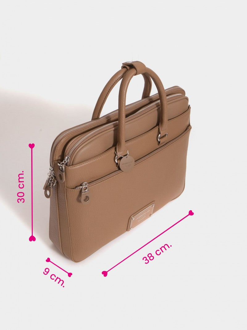 Maletín Porta Notebook Marrón Boss