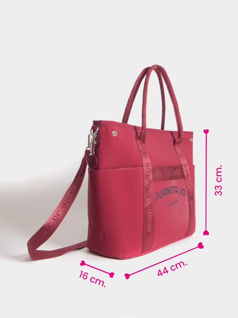 Cartera Grande Roja Fio