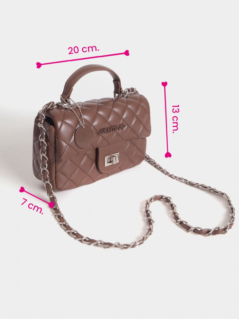 Cartera Minibag Marrón Mile