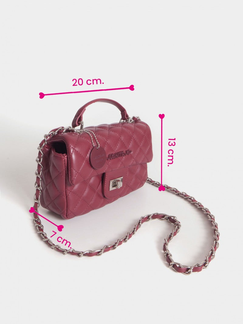 Cartera Minibag Bordó Mile