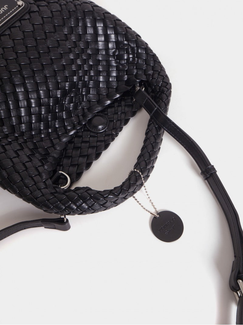 Set Lazo: Cartera Chica + Sobre Pouch Cuadrado Negro