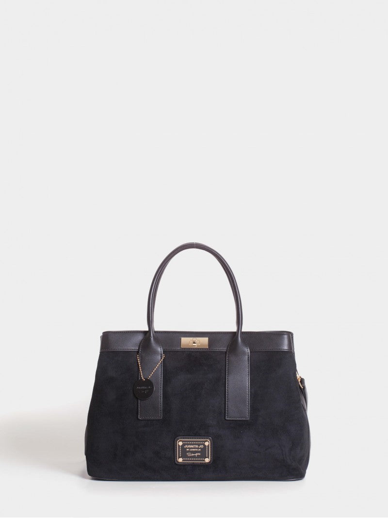 Cartera De Mano Negra Virginia