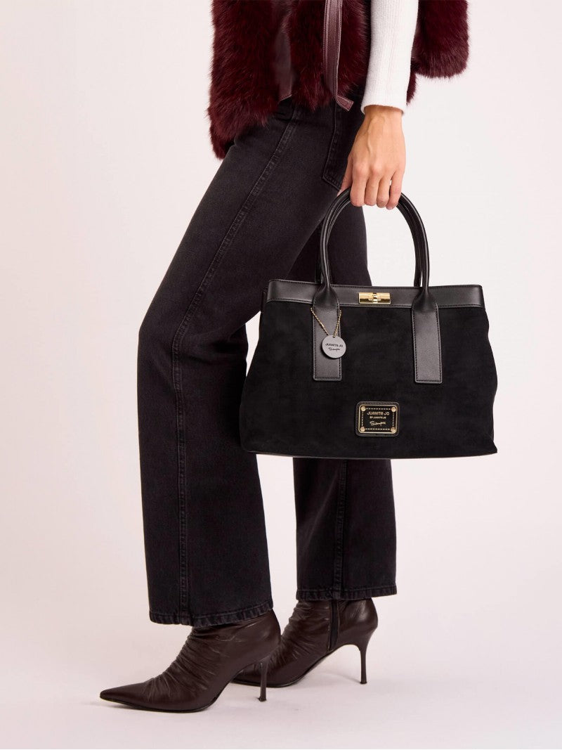 Cartera De Mano Negra Virginia