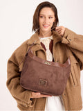 Cartera De Hombro Marrón Virginia